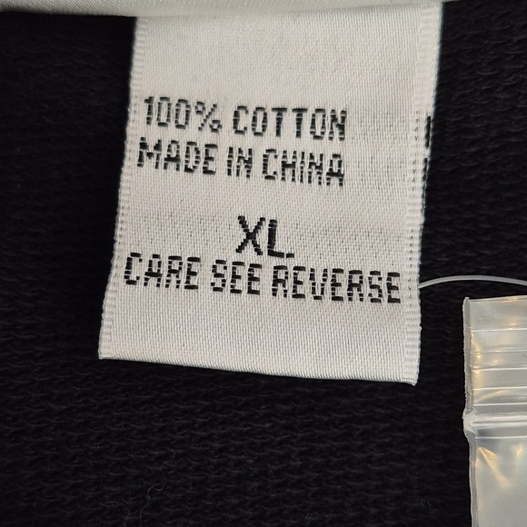 Wild Palms Black 100% Cotton Button-Down Cardigan - Size XL - Picture 10 of 11